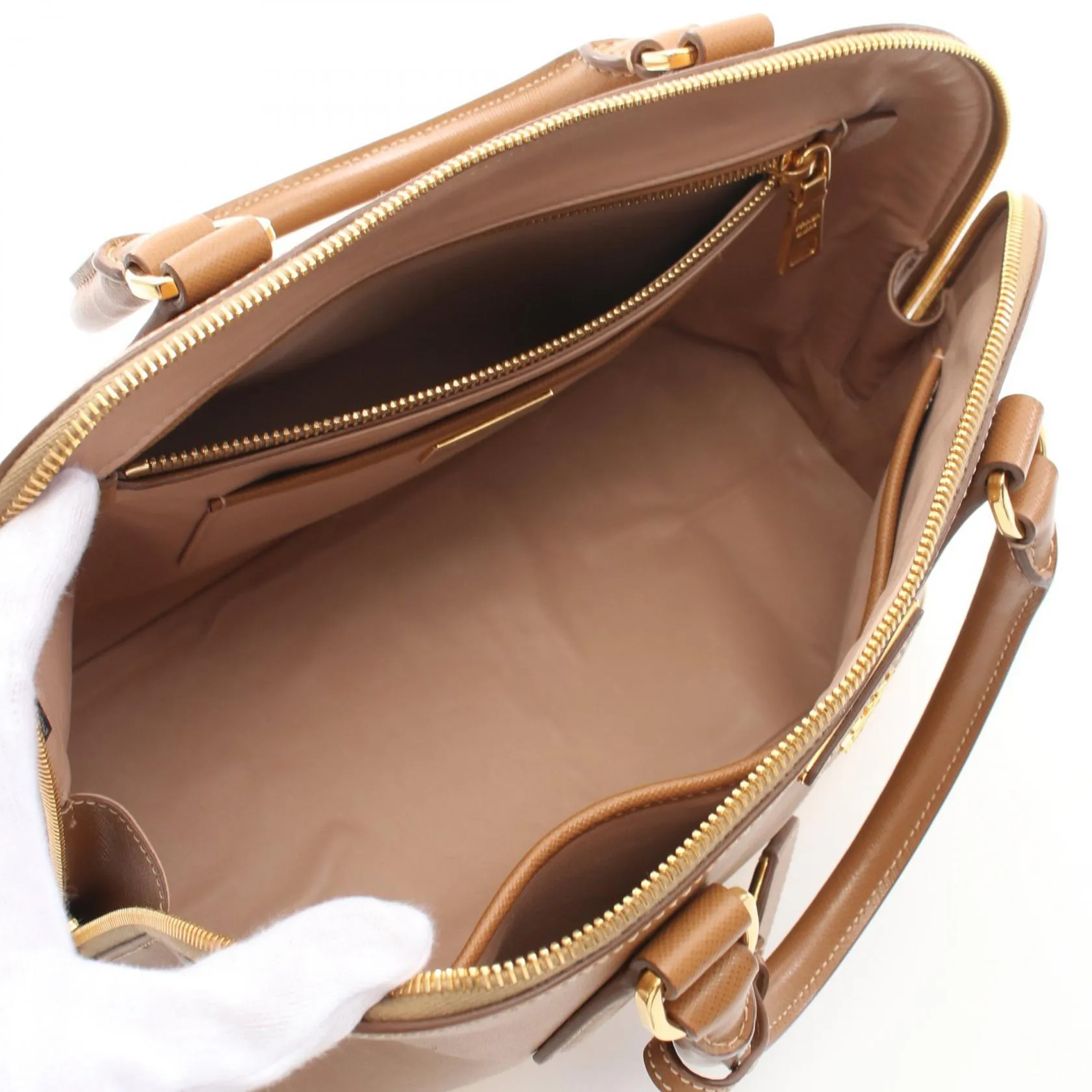 Prada Saffiano Lux Leather Handbag