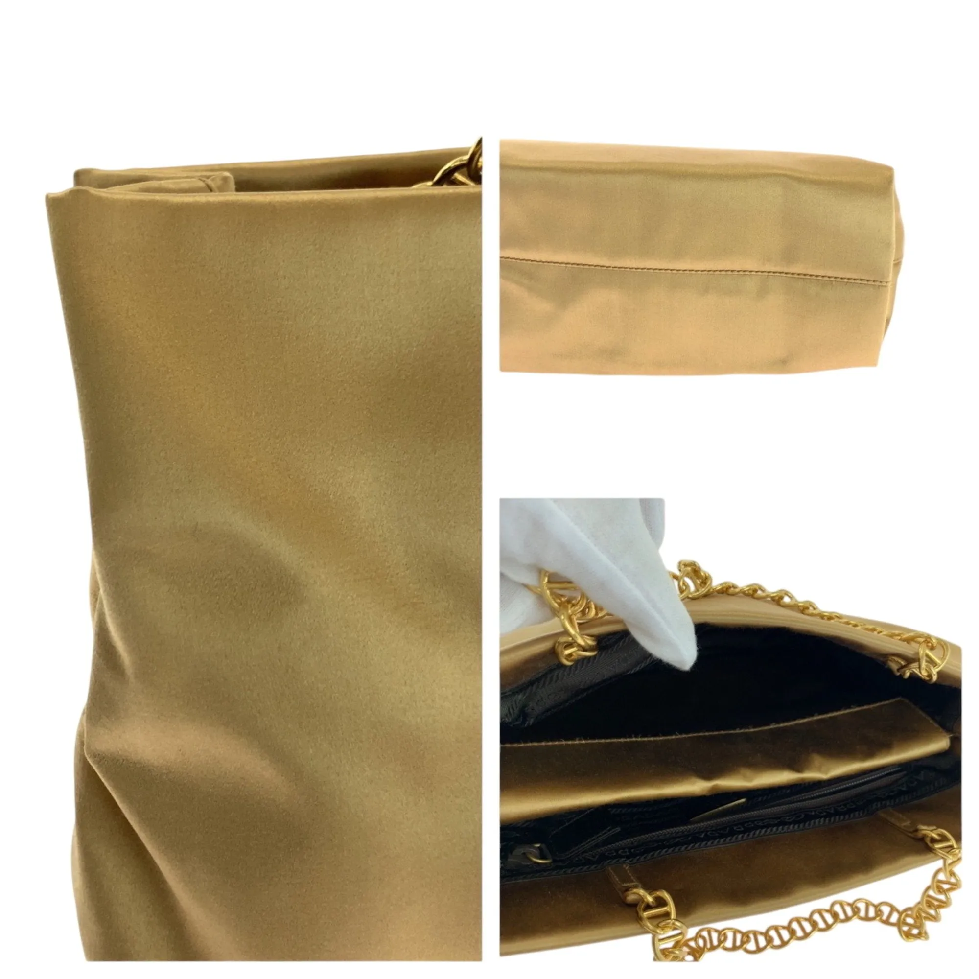 Prada Satin Handbag (Pre-Owned)