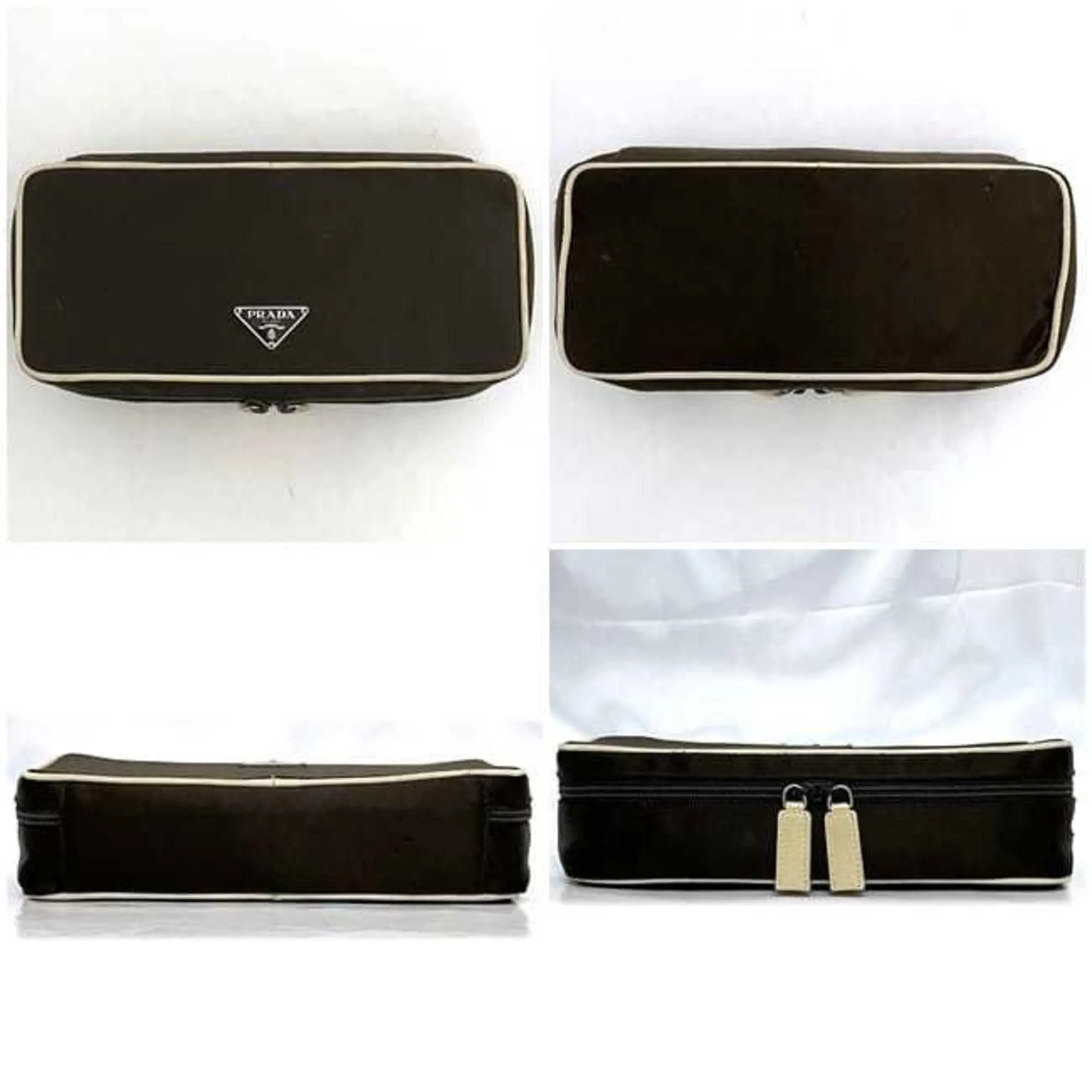 Prada Satin Pouch (Pre-Owned)