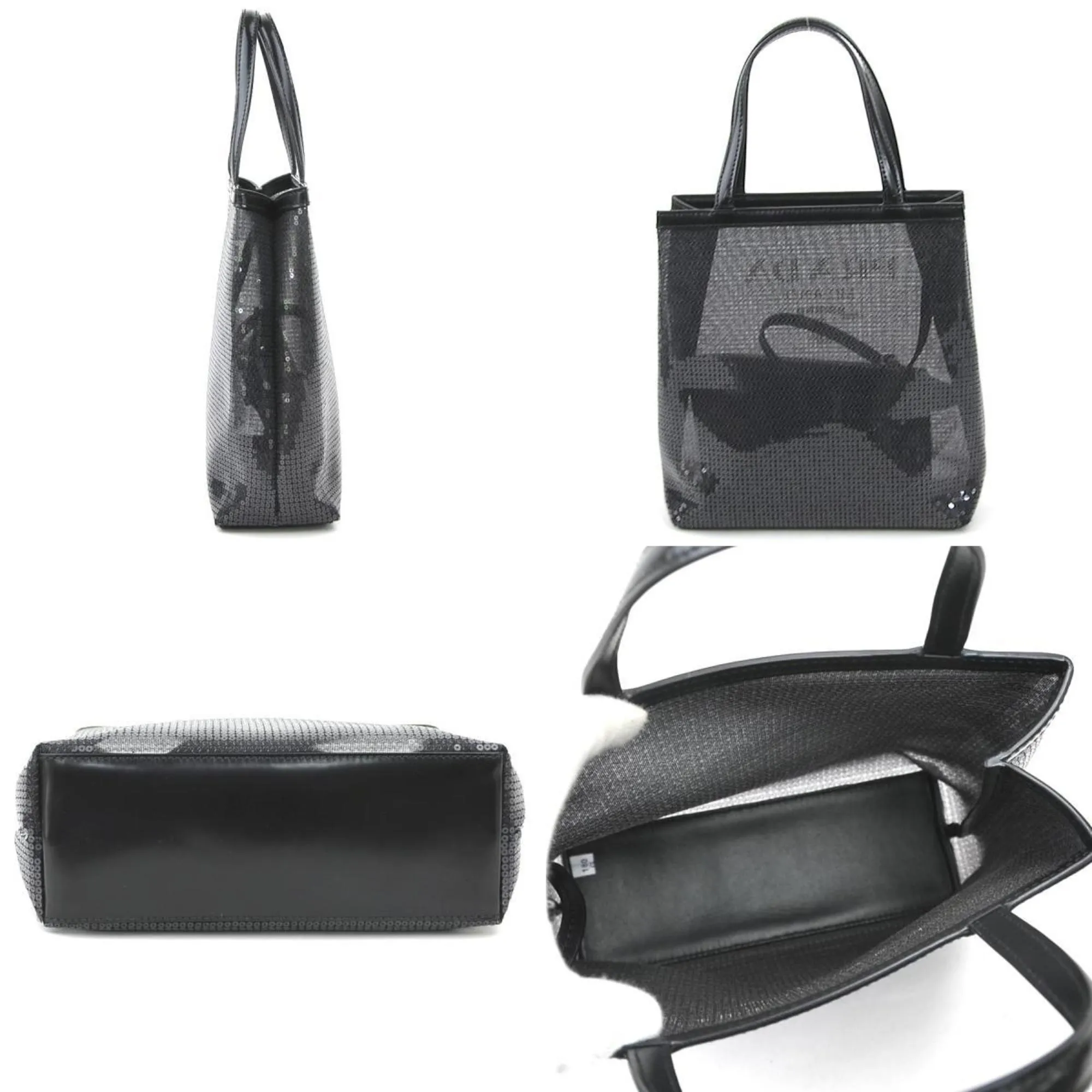 Prada Spangles Leather Handbag (Pre-Owned)