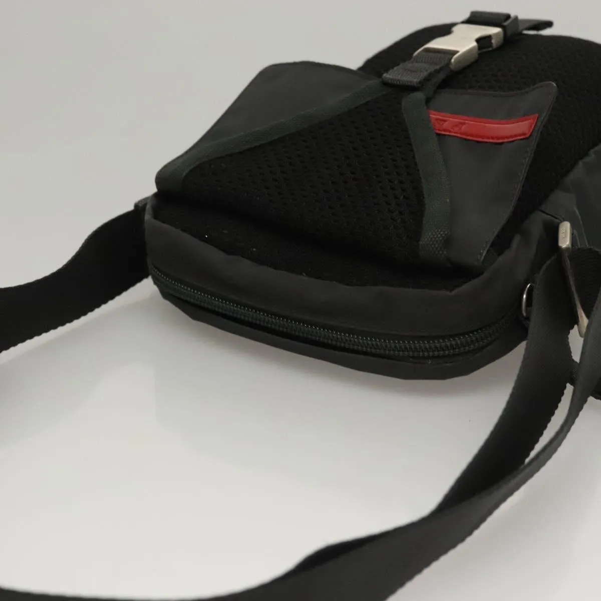 Prada Tessuto Nylon Clutch Bag (Pre-Owned)