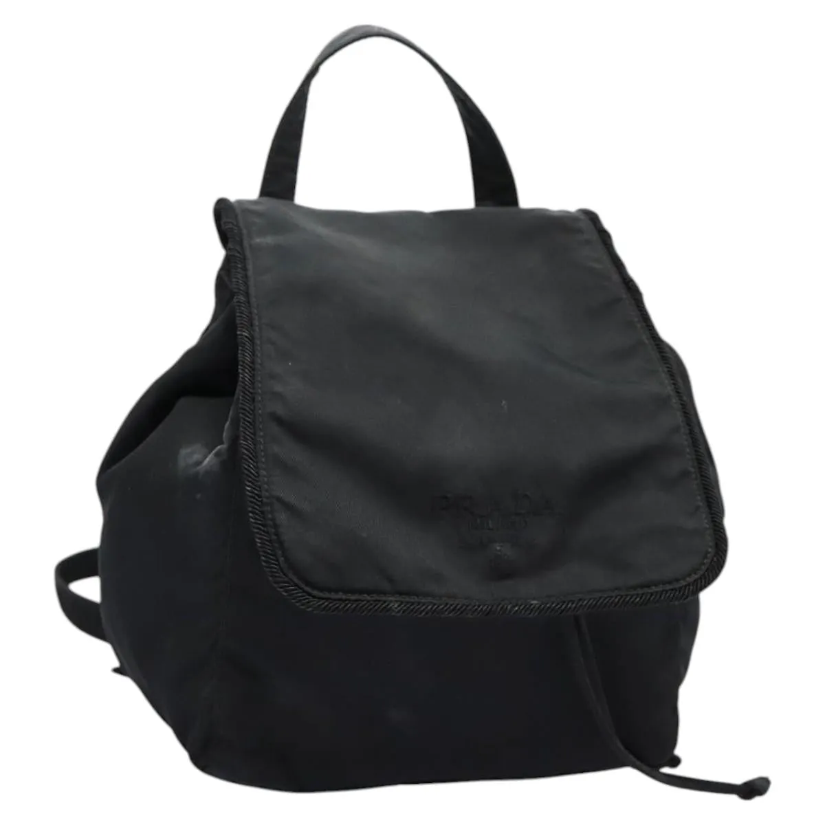 Prada Tessuto Synthetic Backpack Bag (Pre-Owned)