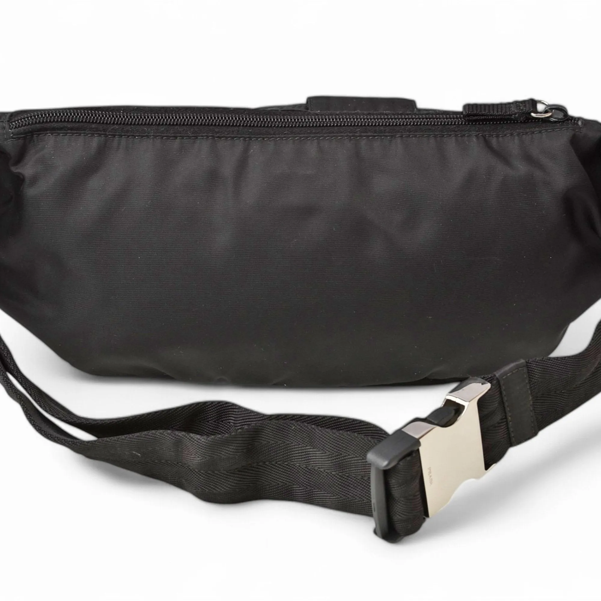 Prada Tessuto Synthetic Clutch Bag (Pre-Owned)