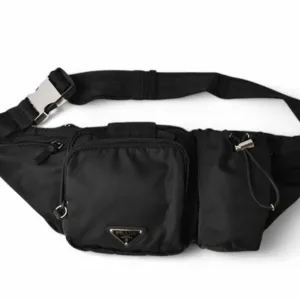 Prada Tessuto Synthetic Clutch Bag (Pre-Owned)