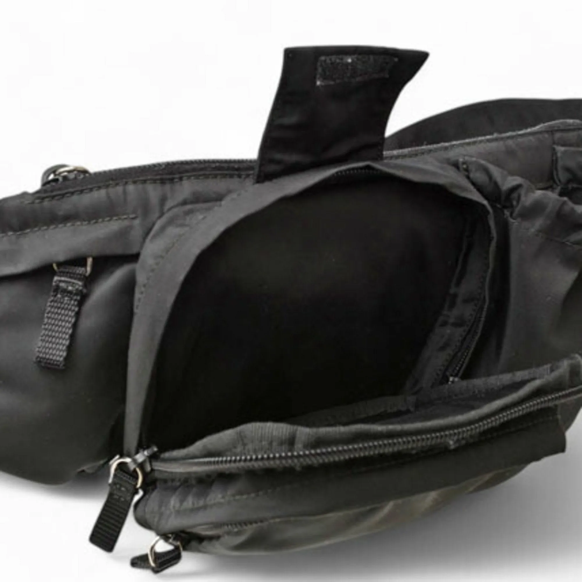 Prada Tessuto Synthetic Clutch Bag (Pre-Owned)