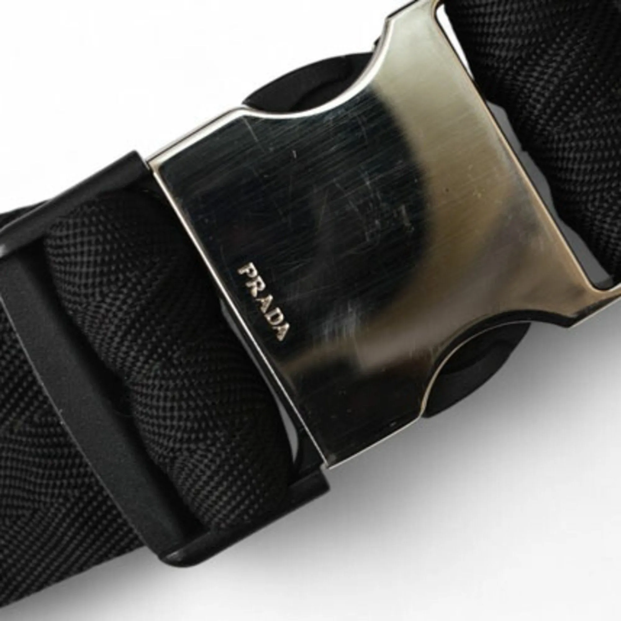 Prada Tessuto Synthetic Clutch Bag (Pre-Owned)