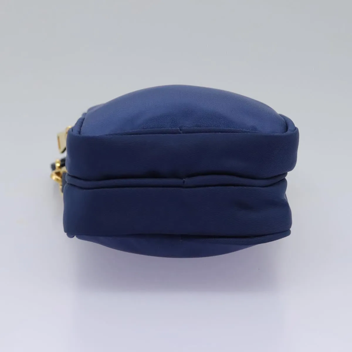 Prada Triangle Logo Synthetic Clutch Bag (Pre-Owned)