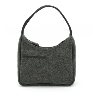 Prada  Wool Nylon Handbag (Pre-Owned)