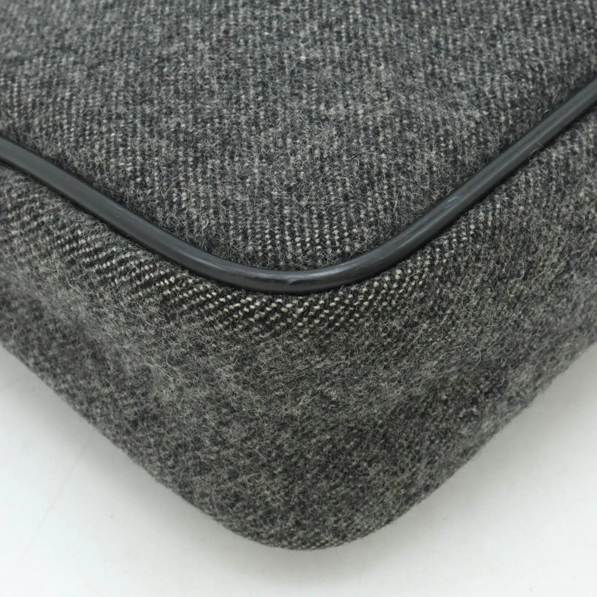 Prada  Wool Nylon Handbag (Pre-Owned)