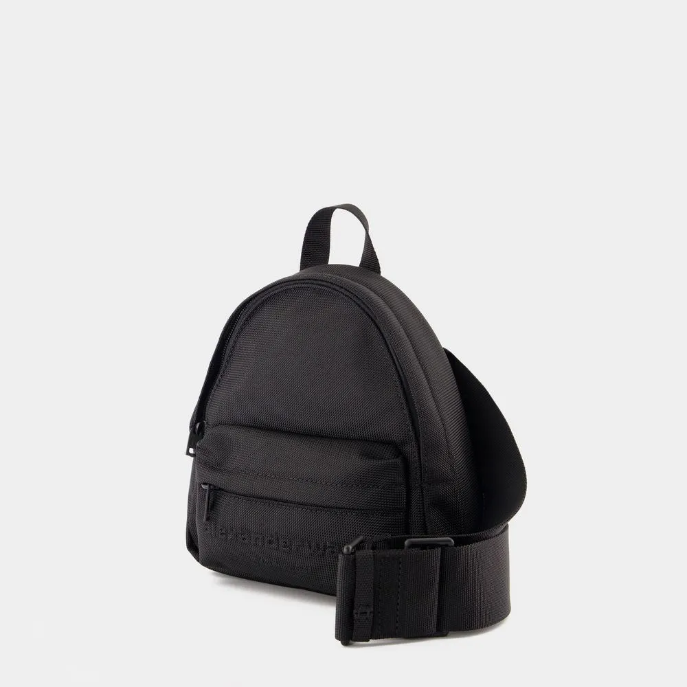 Punch Mini Sling Backpack - Nylon - Black