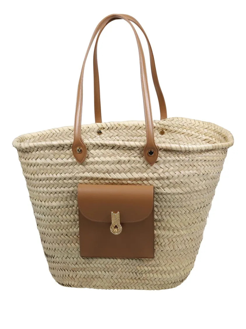 Queen Basket Long Handles Bag