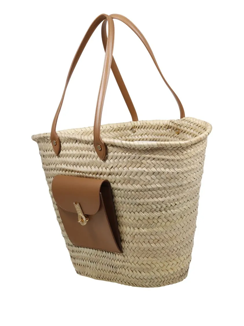 Queen Basket Long Handles Bag