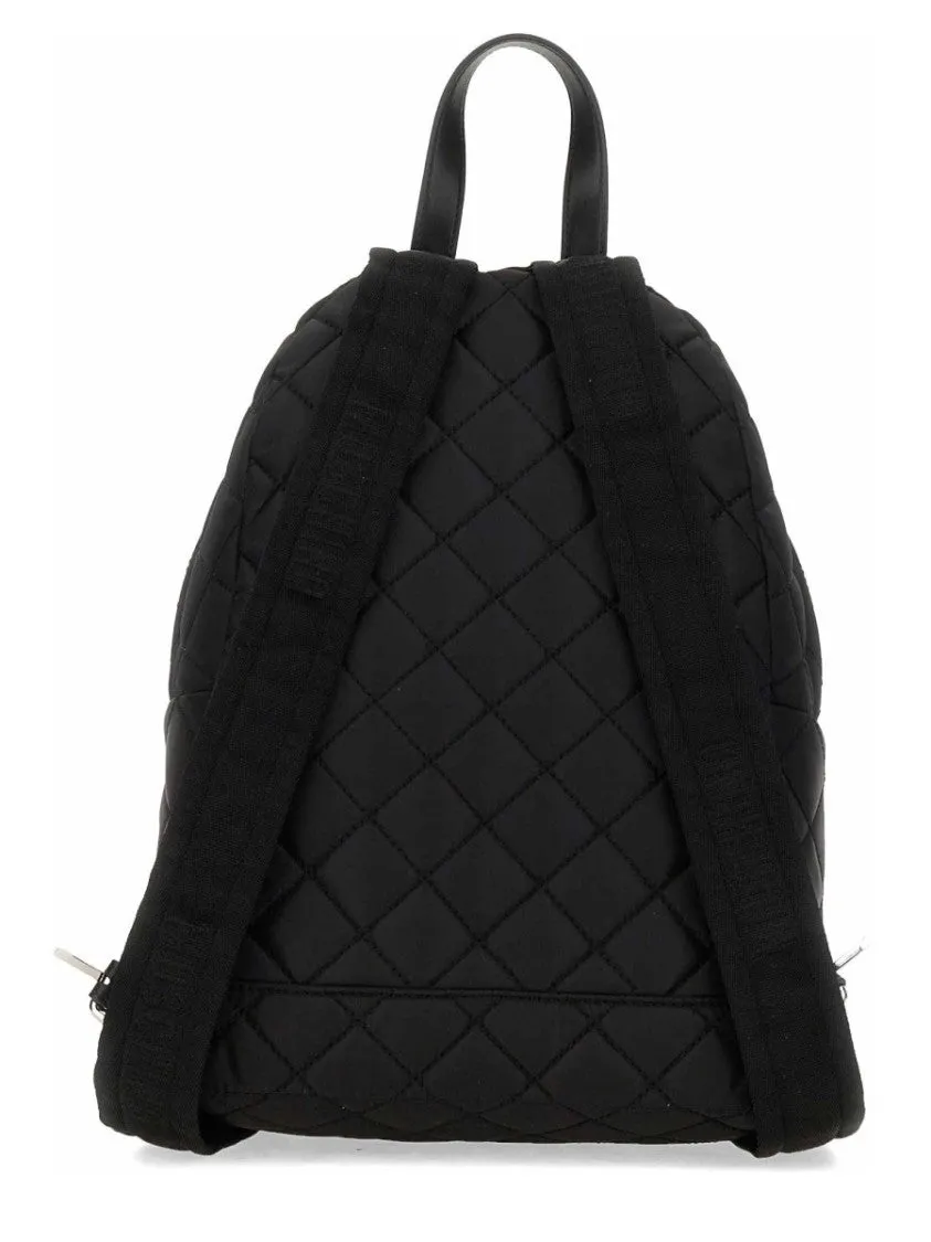 Quilted Nylon Backpack