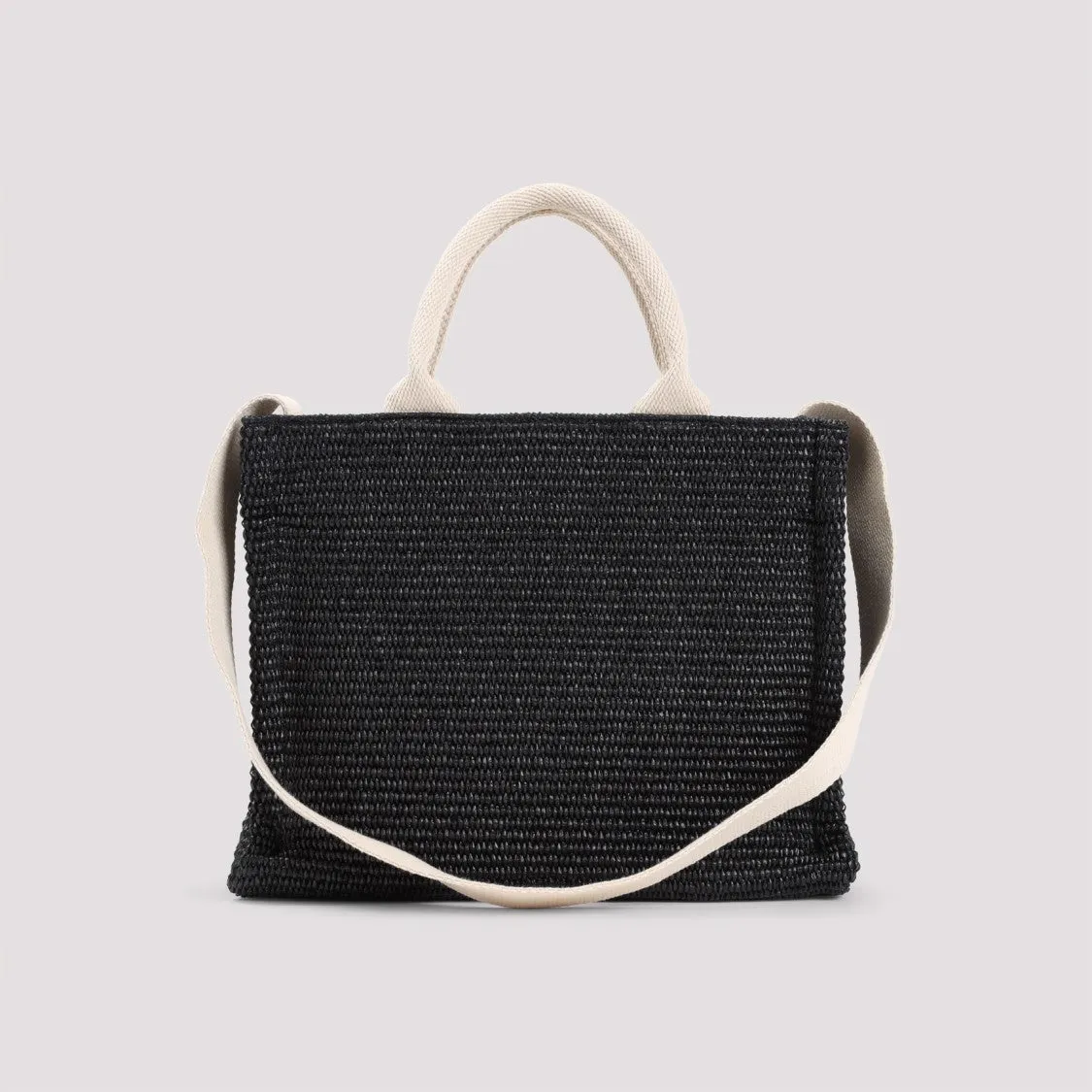 Raffia East-West Tote Bag
