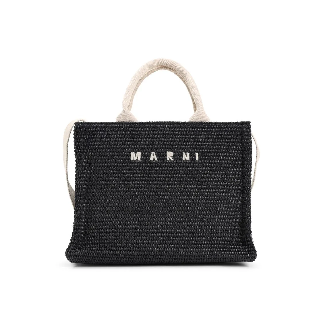 Raffia East-West Tote Bag