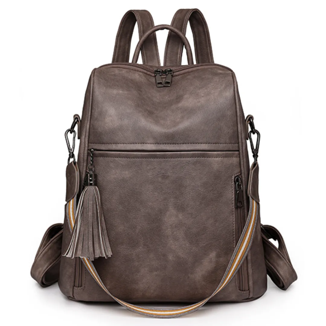 Retro Multifunctional Women's  Backpack