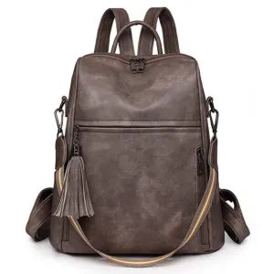 Retro Multifunctional Women's  Backpack