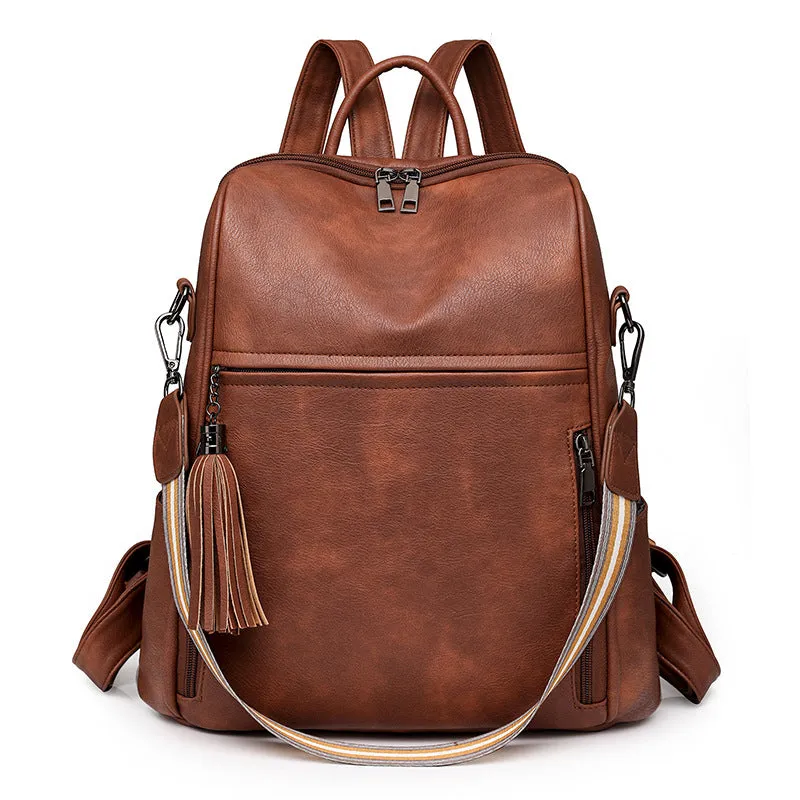Retro Multifunctional Women's  Backpack