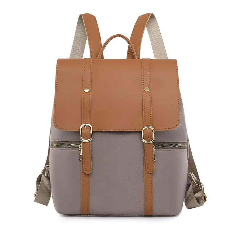 Retro Style Female  Oxford Cloth Backpack