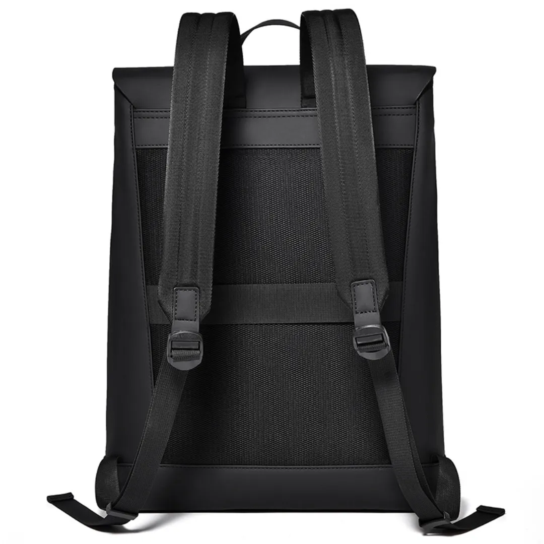 Rhombus Style Polyester Travel Commuter Laptop Backpack