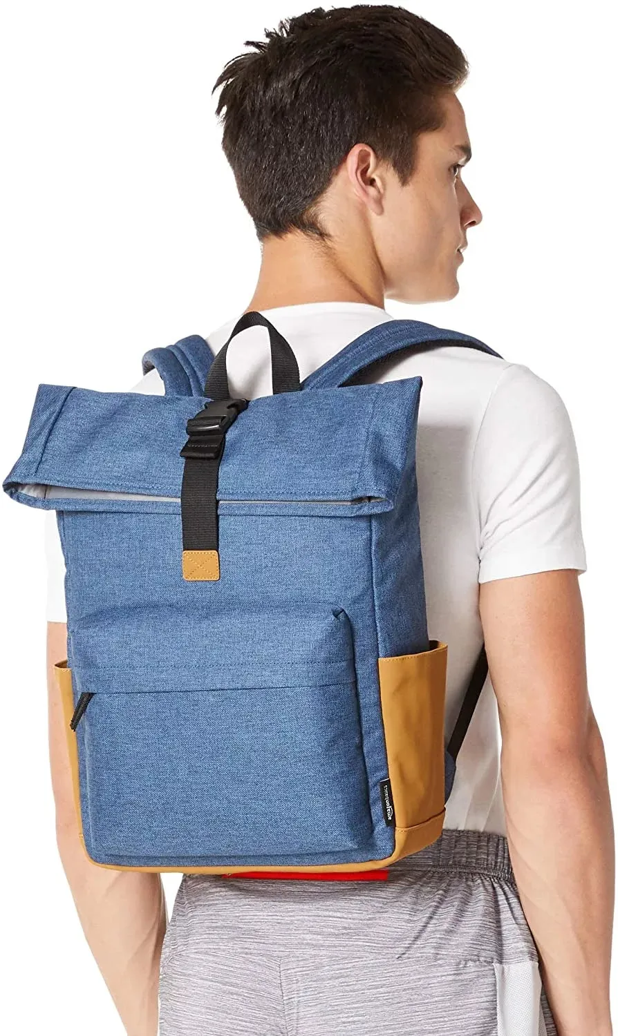 Rolltop Waterproof Leisure Travel  Backpack