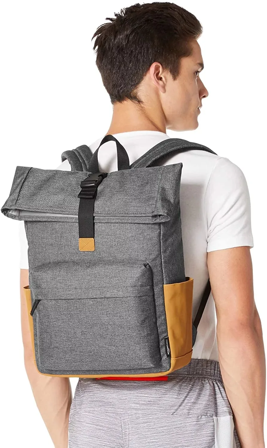 Rolltop Waterproof Leisure Travel  Backpack