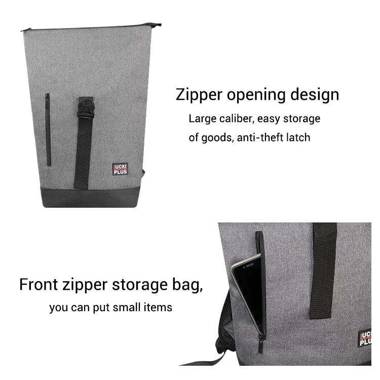 Rolltop Waterproof Leisure Travel  Backpack