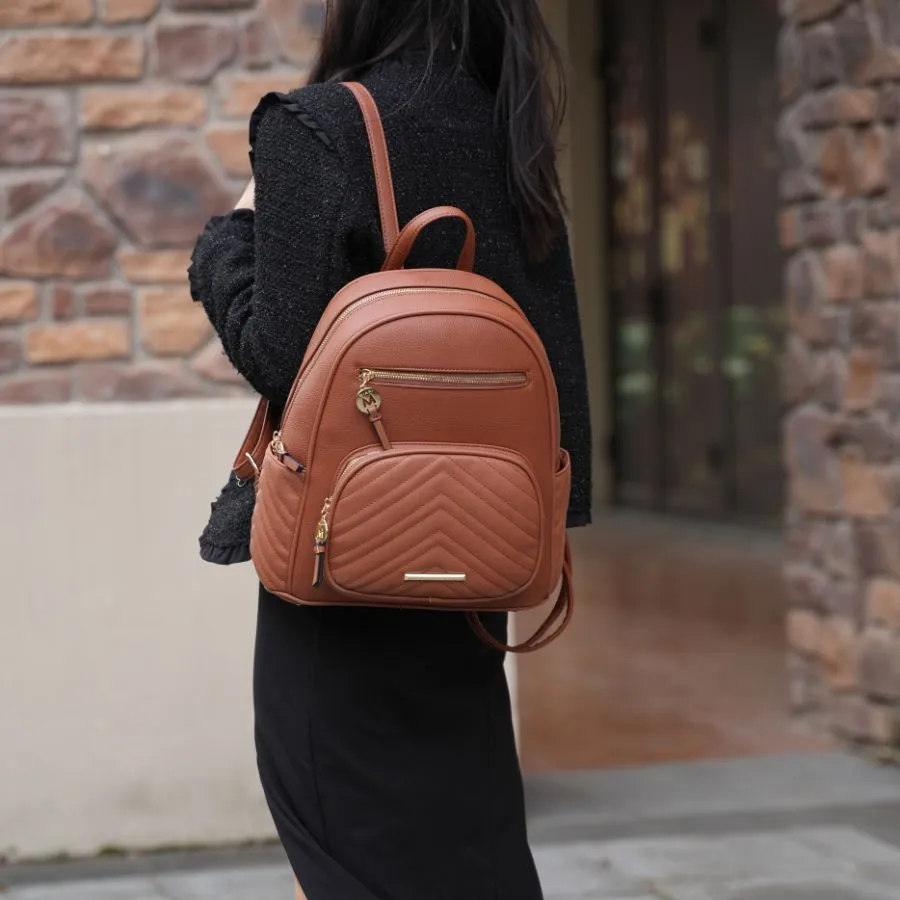Romana Vegan Leather Womens Backpack