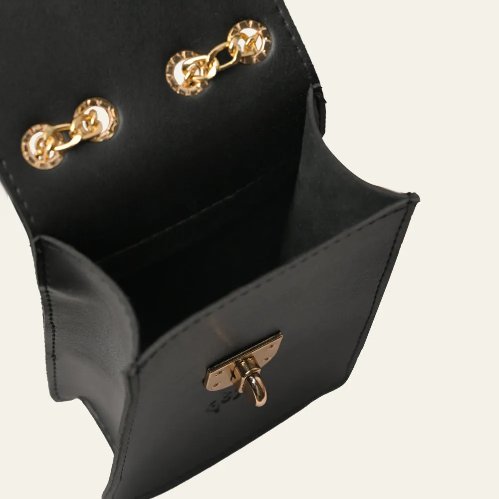 Rosebuds Crossbody Bag with Chain 600