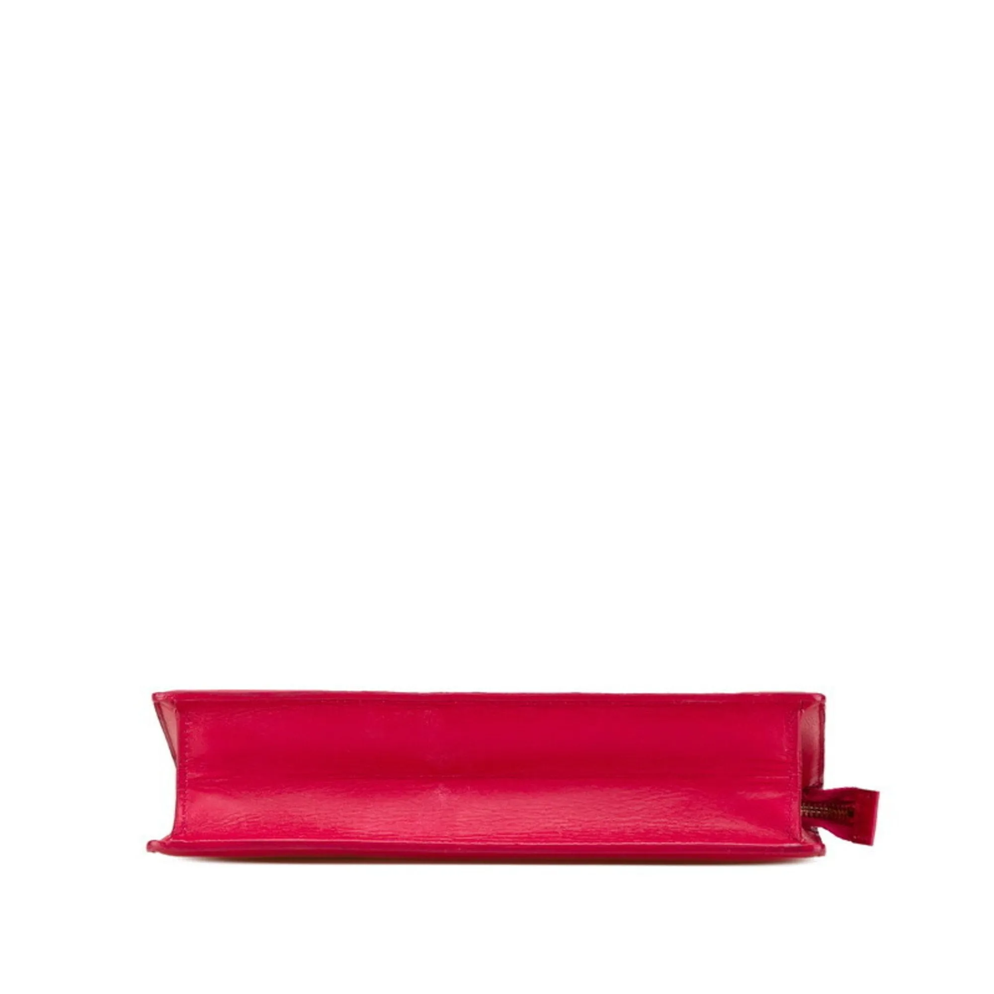 Saint Laurent Leather Clutch Bag (Pre-Owned)