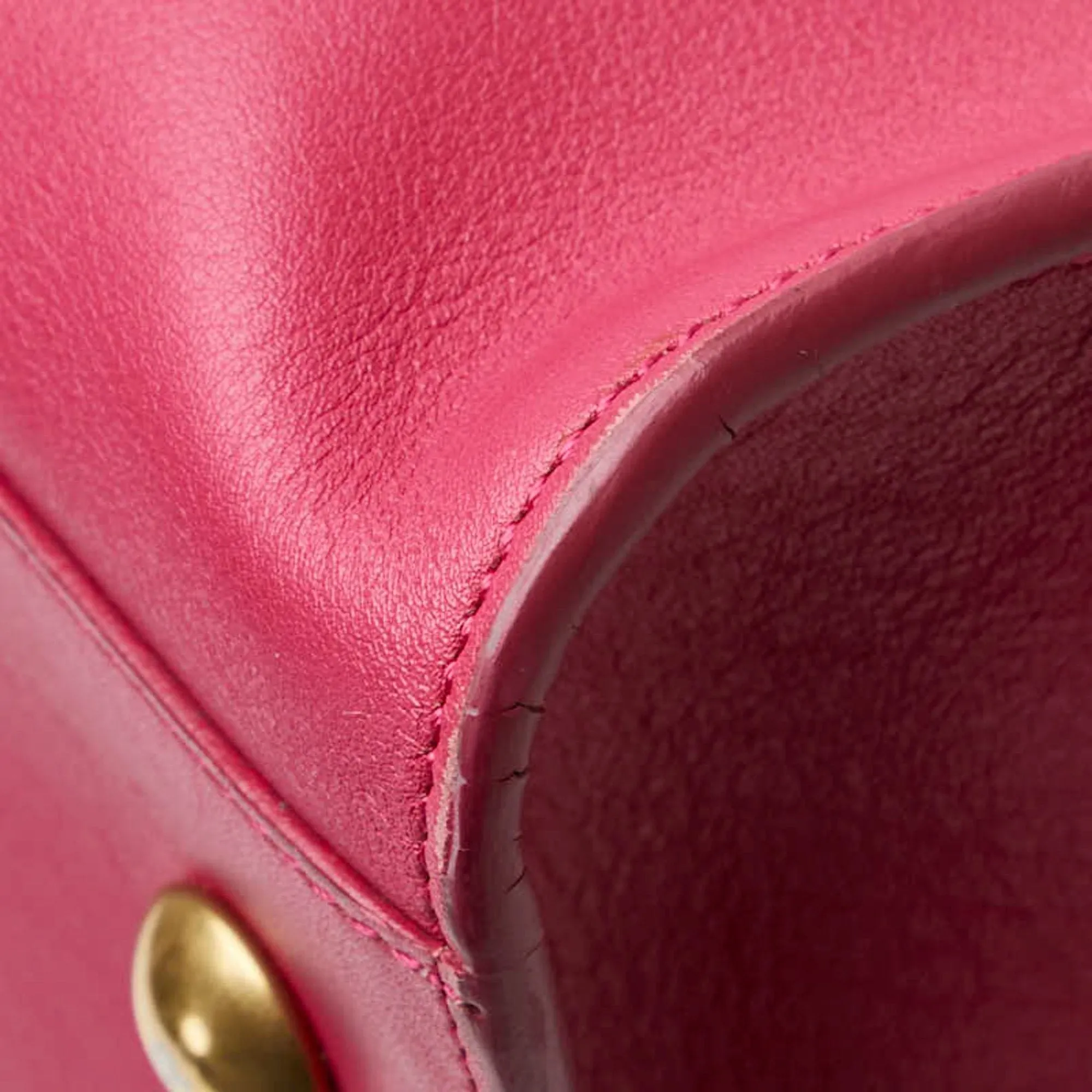 Saint Laurent Leather Handbag (Pre-Owned)