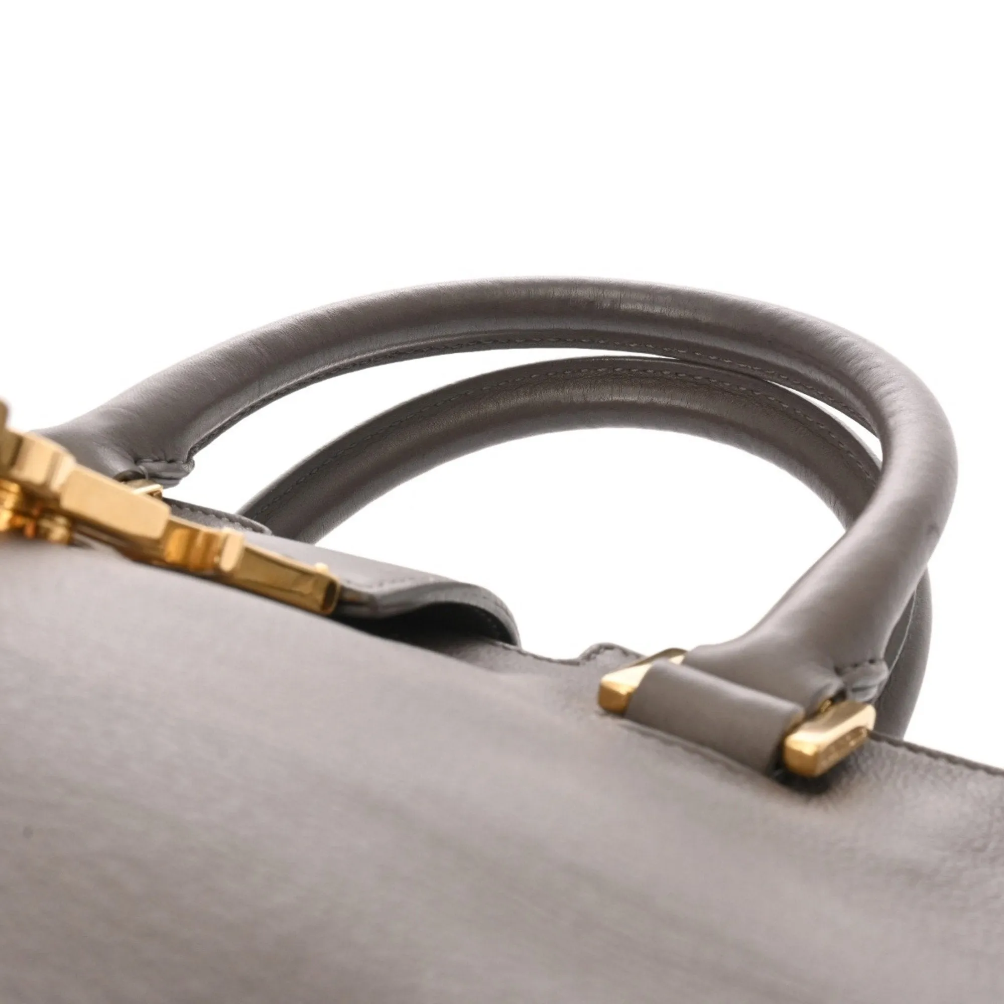 Saint Laurent Leather Handbag (Pre-Owned)