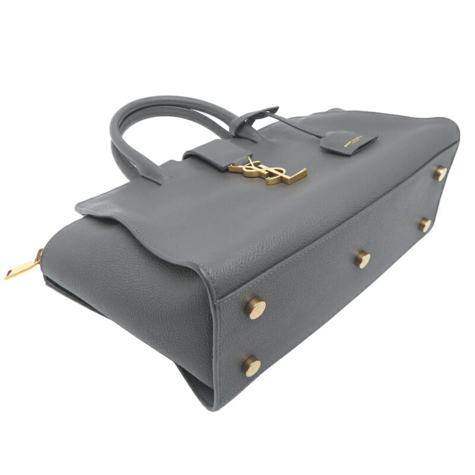 Saint Laurent Leather Handbag (Pre-Owned)