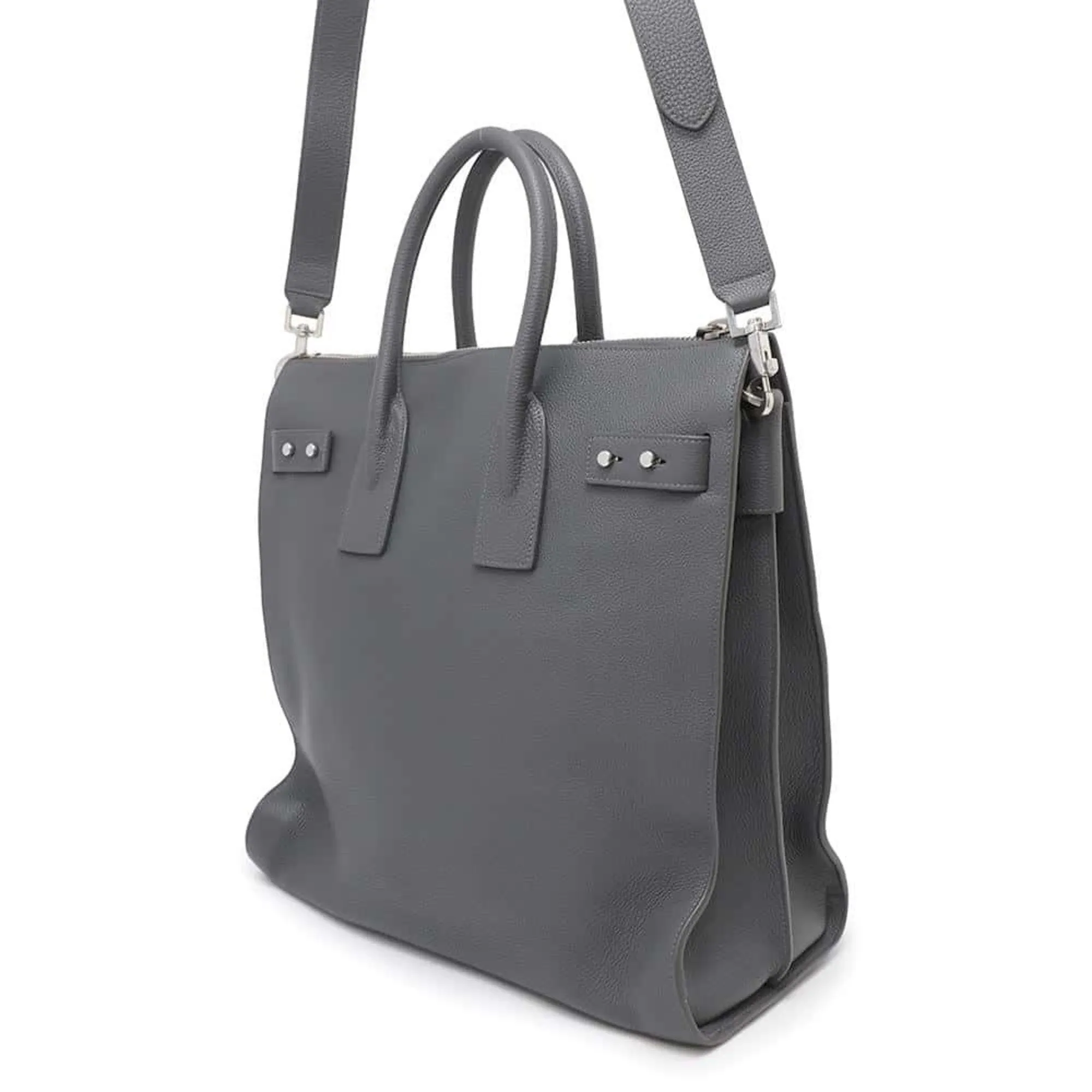 Saint Laurent Leather Tote Bag (Pre-Owned)