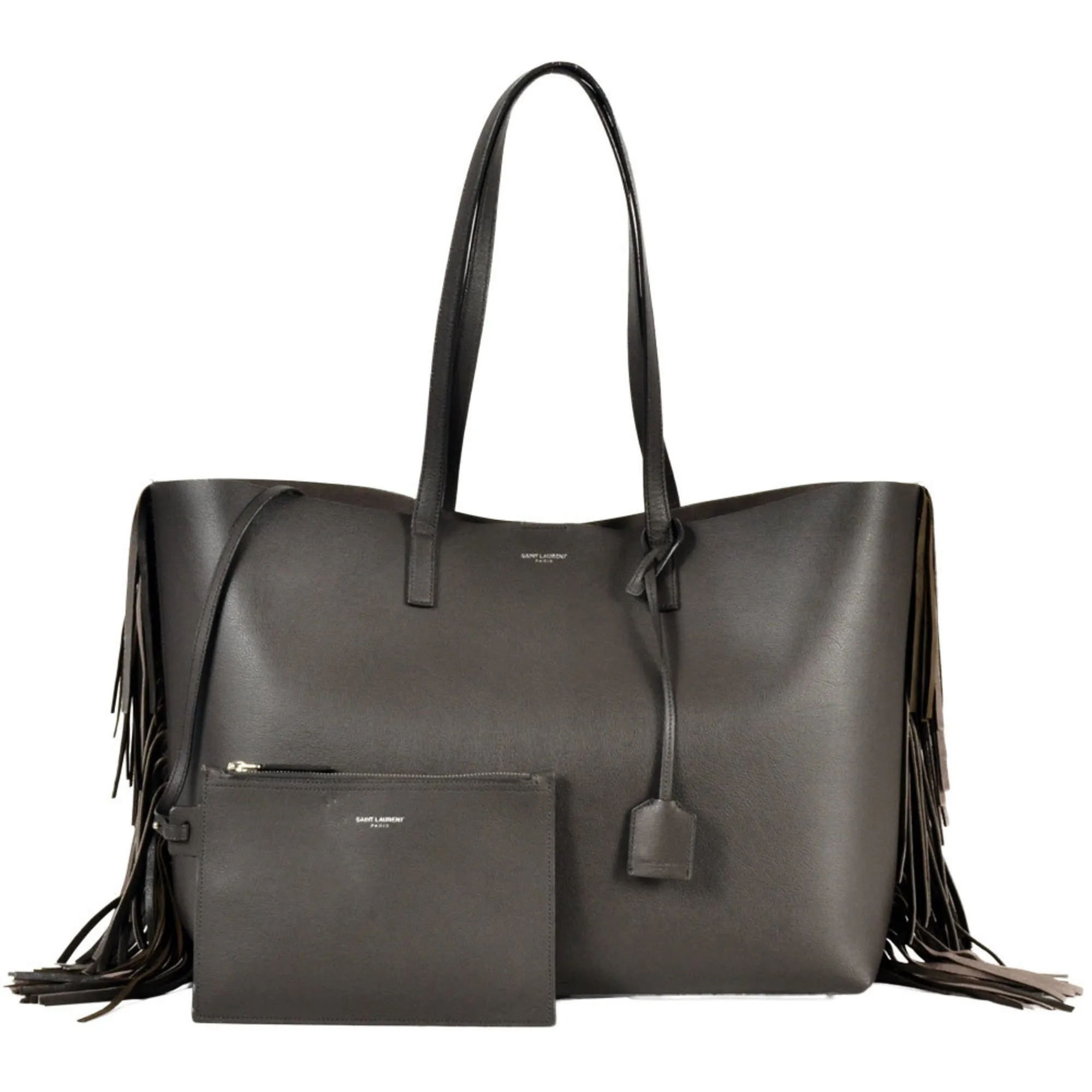 Saint Laurent Leather Tote Bag (Pre-Owned)
