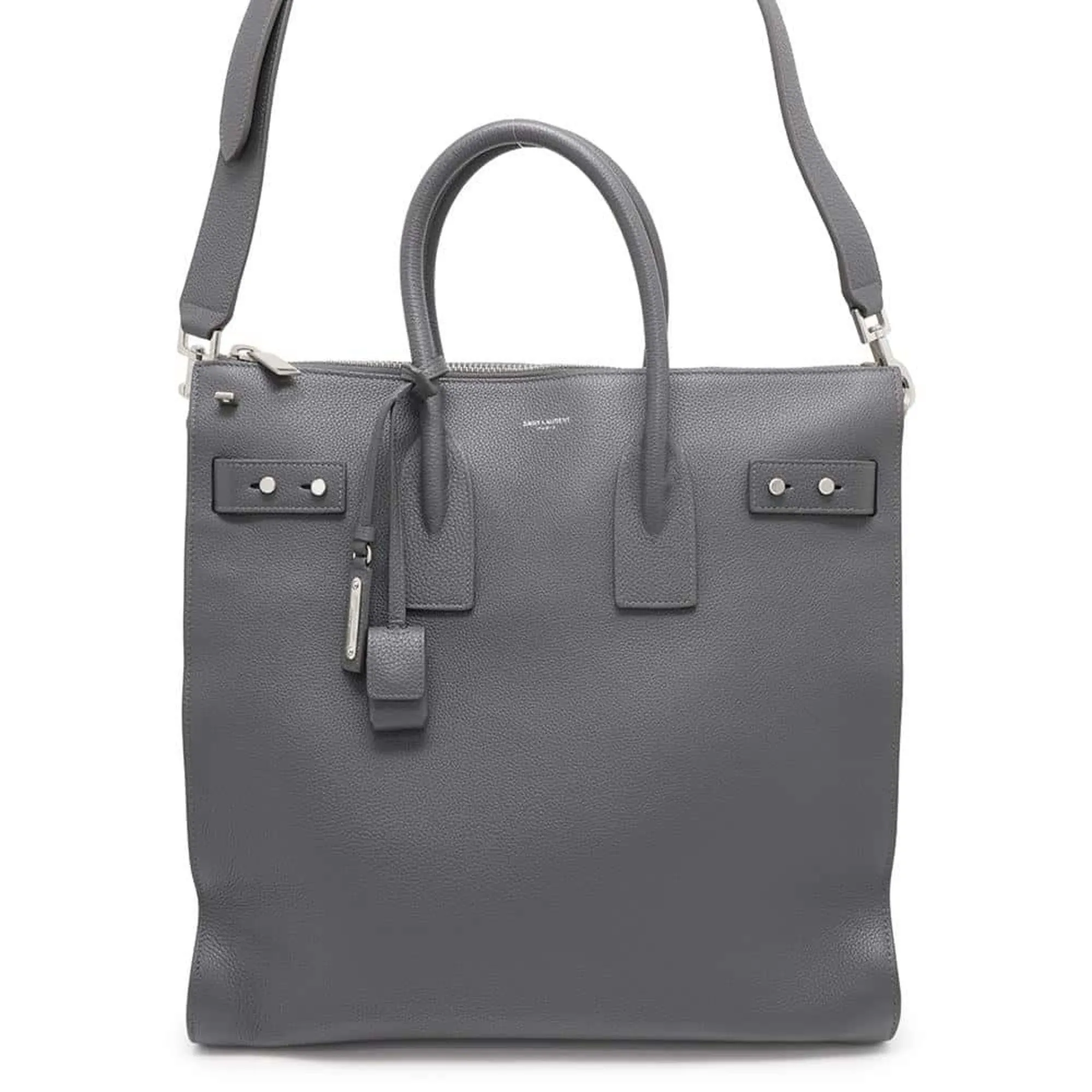 Saint Laurent Leather Tote Bag (Pre-Owned)