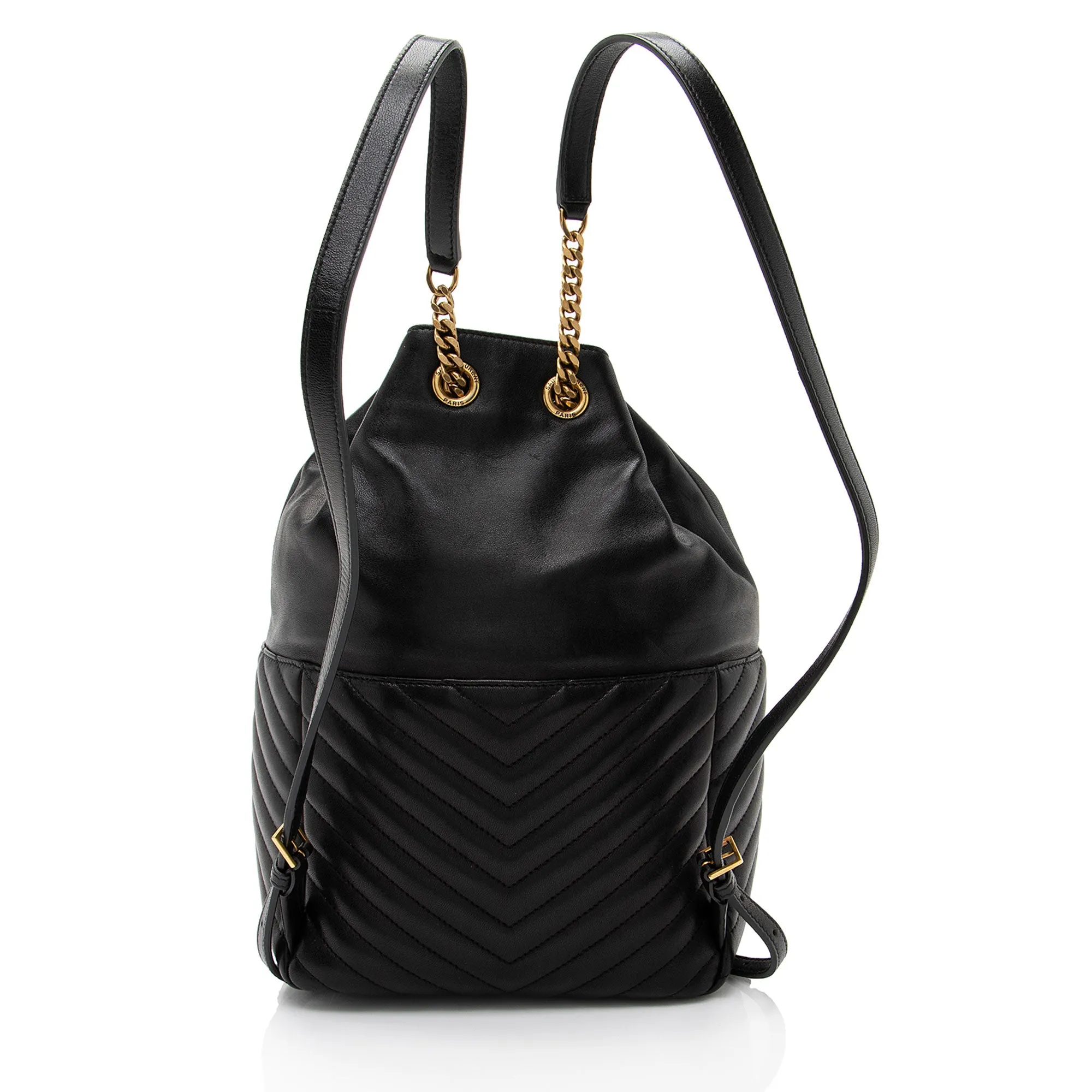 Saint Laurent Matelasse Lambskin Monogram Joe Backpack