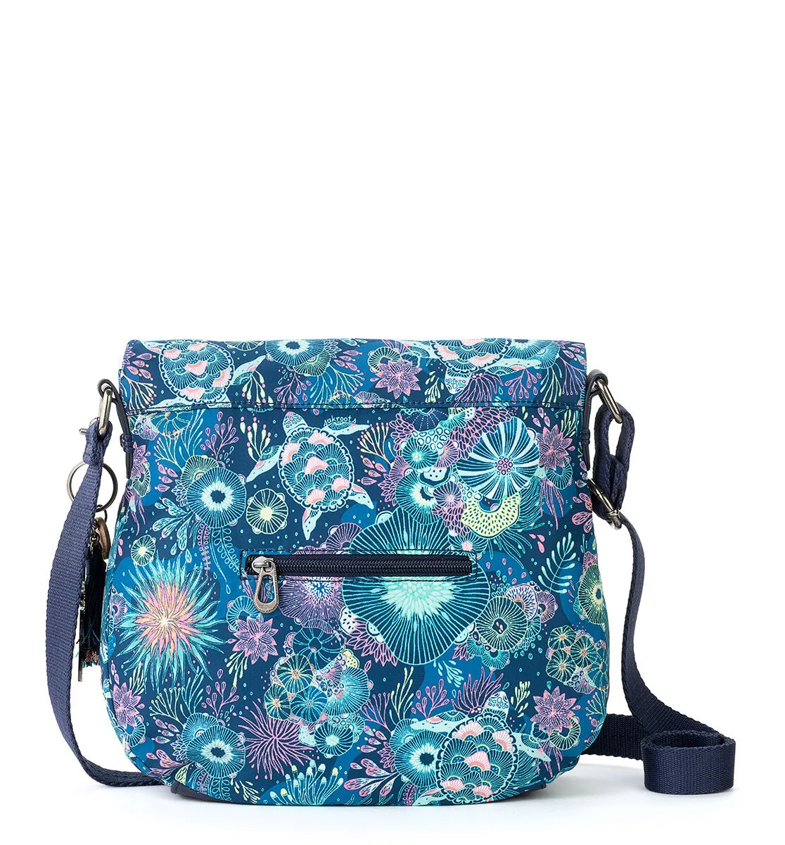 Sakroots Artist Circle Foldover Crossbody