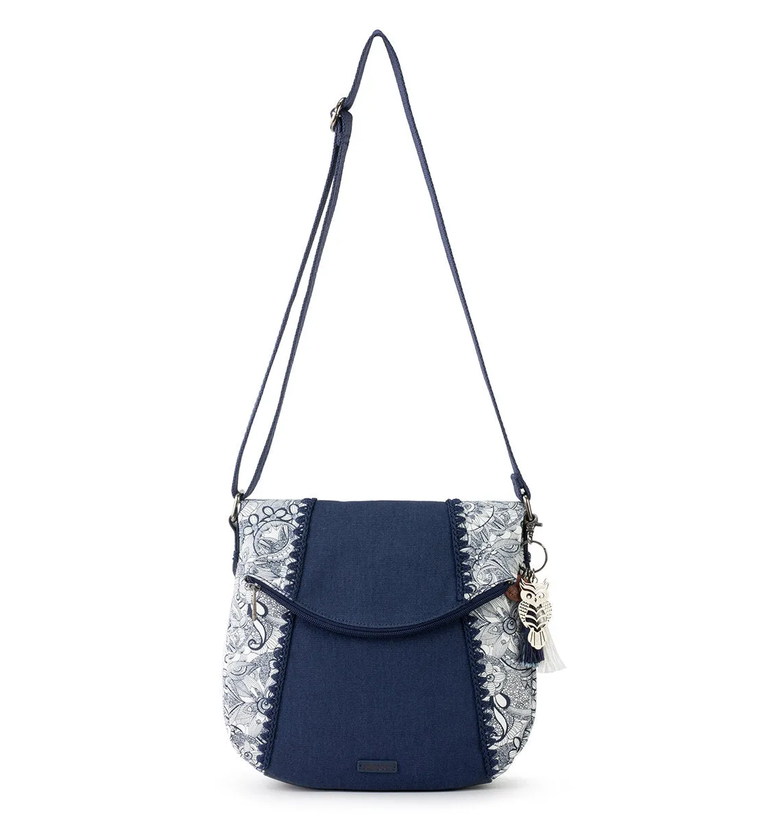 Sakroots Artist Circle Foldover Crossbody