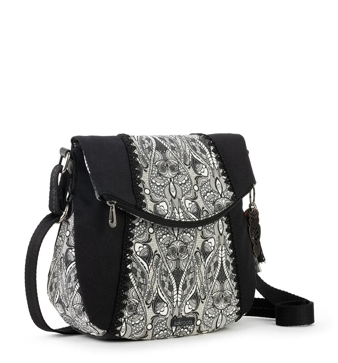 Sakroots Artist Circle Foldover Crossbody