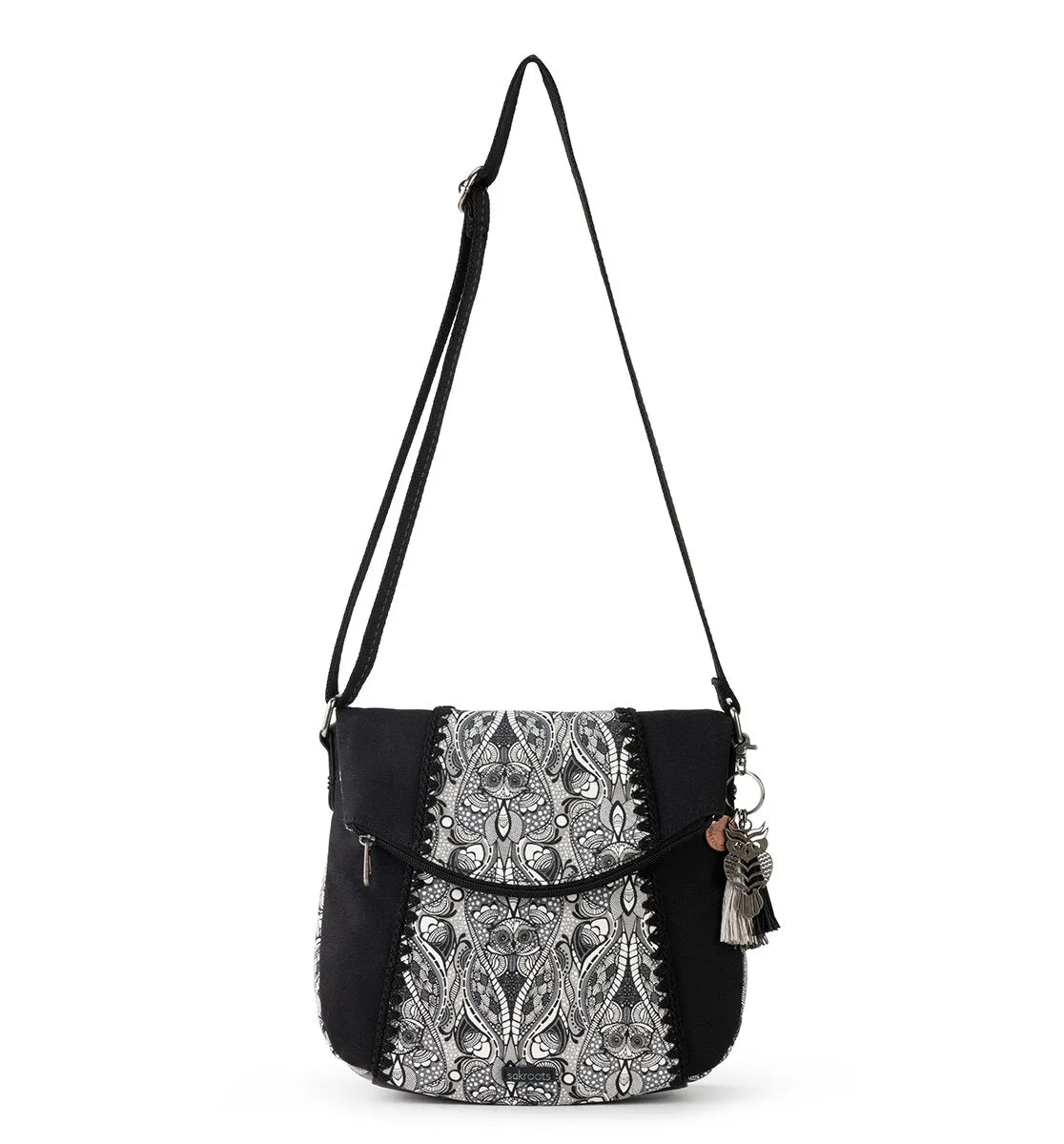 Sakroots Artist Circle Foldover Crossbody