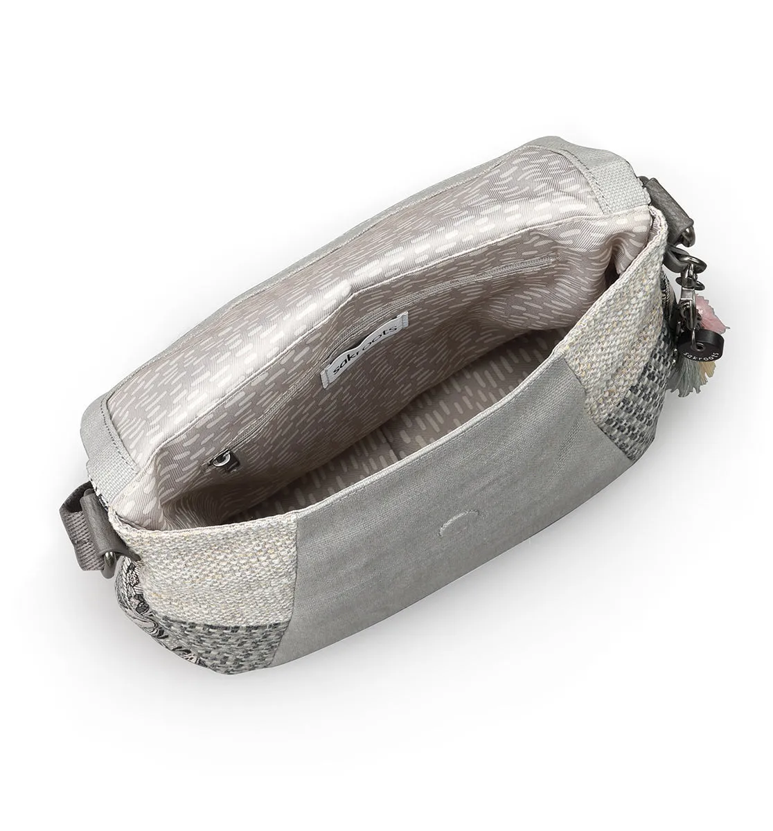 Sakroots Artist Circle Foldover Crossbody