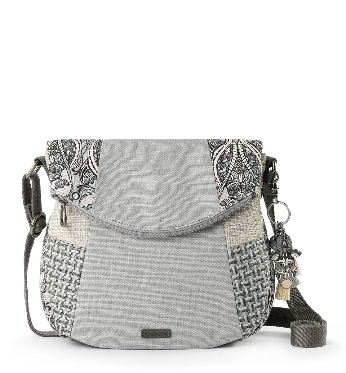 Sakroots Artist Circle Foldover Crossbody