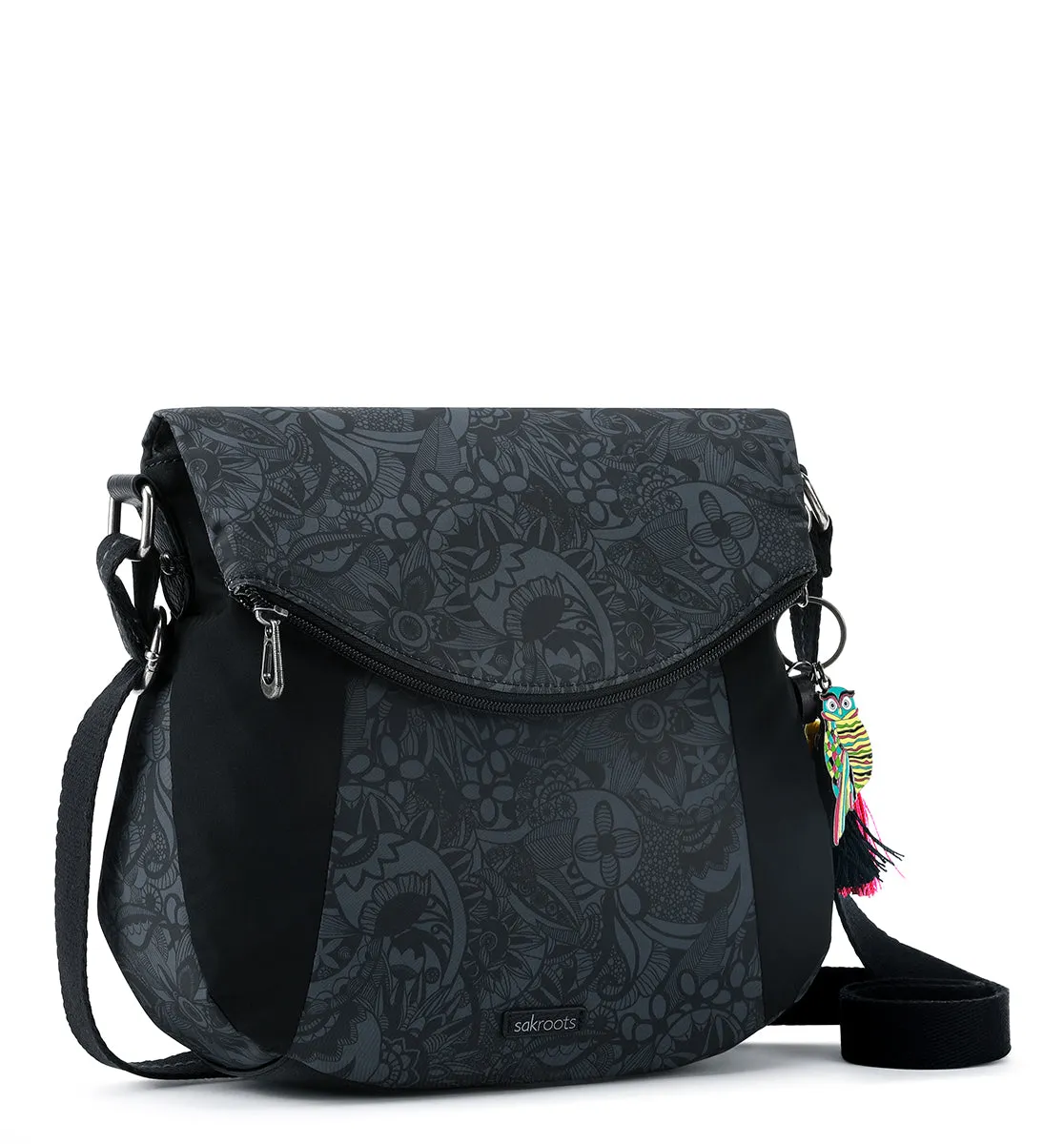 Sakroots Artist Circle Foldover Crossbody