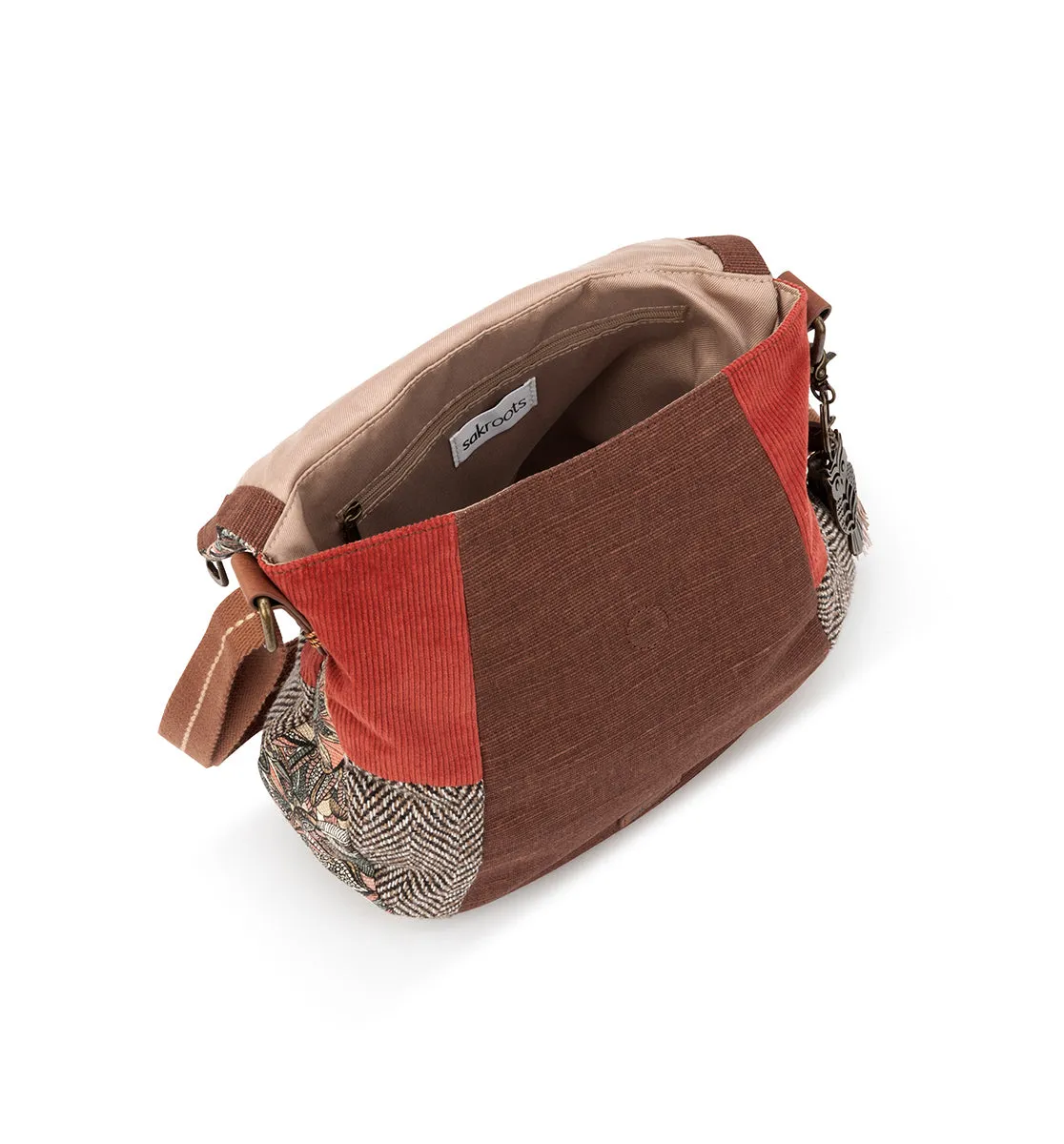 Sakroots Artist Circle Foldover Crossbody