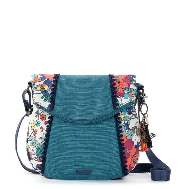 Sakroots Artist Circle Foldover Crossbody