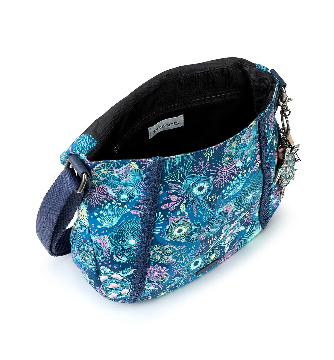 Sakroots Artist Circle Foldover Crossbody