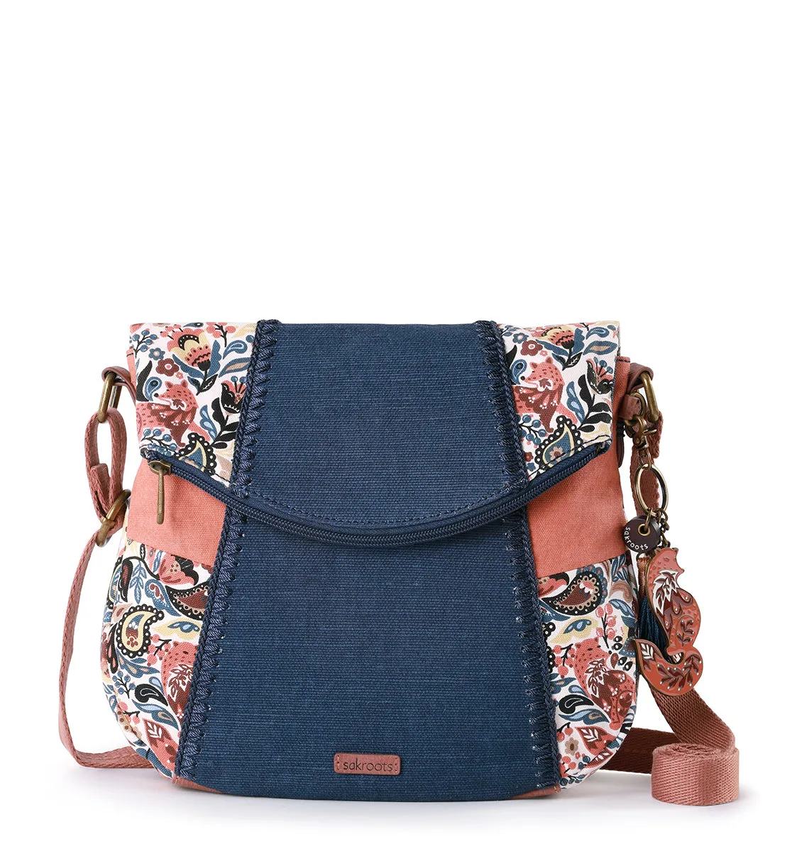 Sakroots Artist Circle Foldover Crossbody