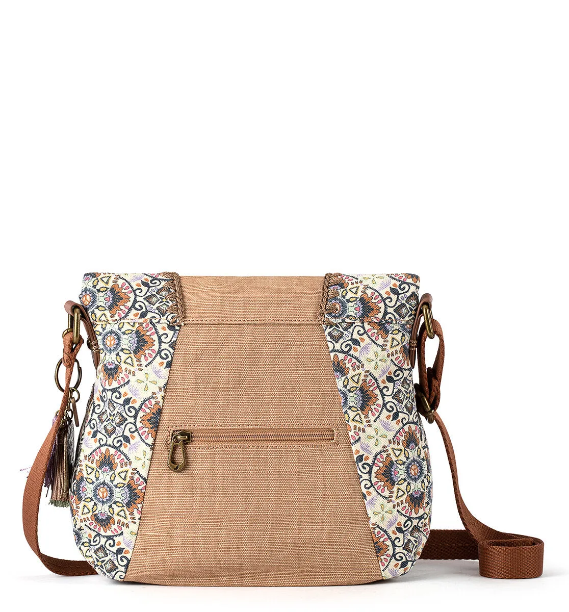 Sakroots Artist Circle Foldover Crossbody