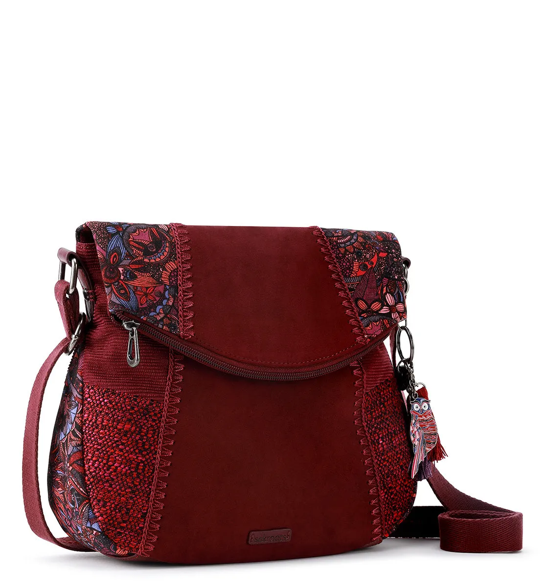 Sakroots Artist Circle Foldover Crossbody